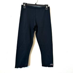 Hot Chillys Performance Thermal Black Capri Leggings Size XS